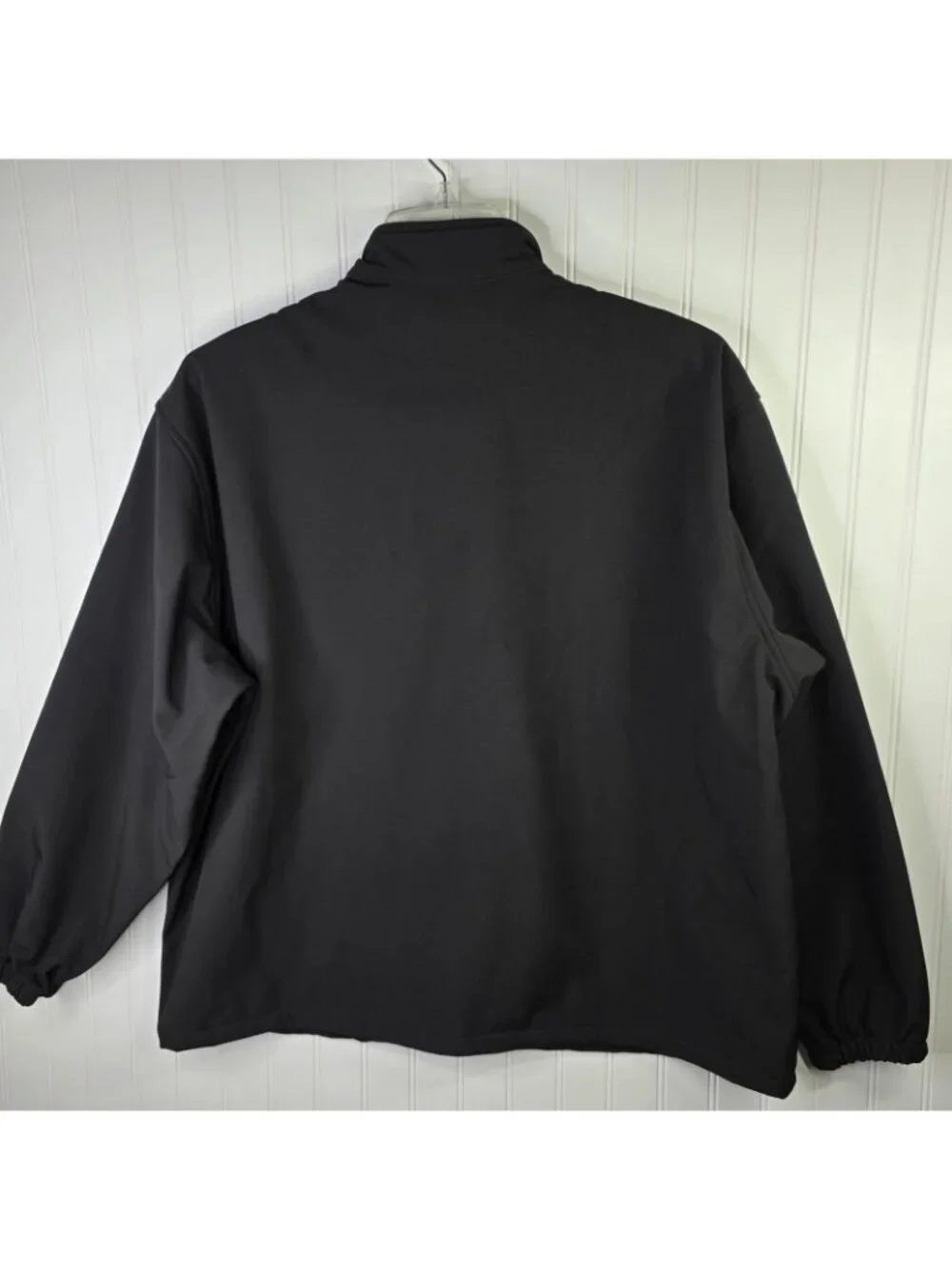 Vintage NATCA Air Traffic Controller Jacket XL Black USA Union Made ATC Aviation